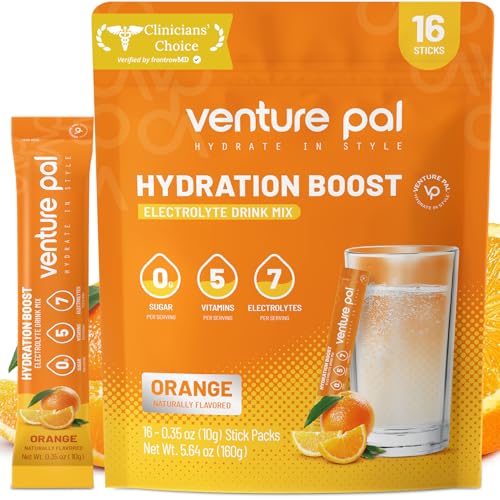 Image of Venture Pal Sugar Free Electrolyte Powder, Liquid Daily IV Hydration Packet