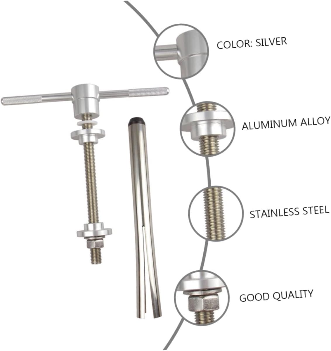 BESPORTBLE 1 Set Bike Bottom Bracket Tool Set Integrated Press Installation Tool for Bicycle Maintenance and Repair Durable Design for Easy Parts Replacement and Enhanced Usability