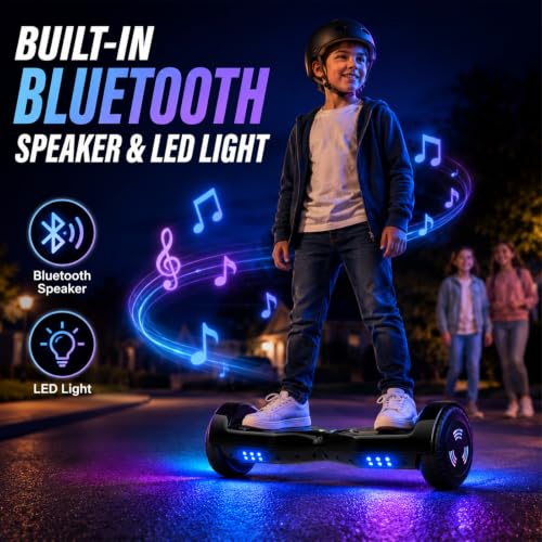 XERATH Hoverboard for Kids 8-12