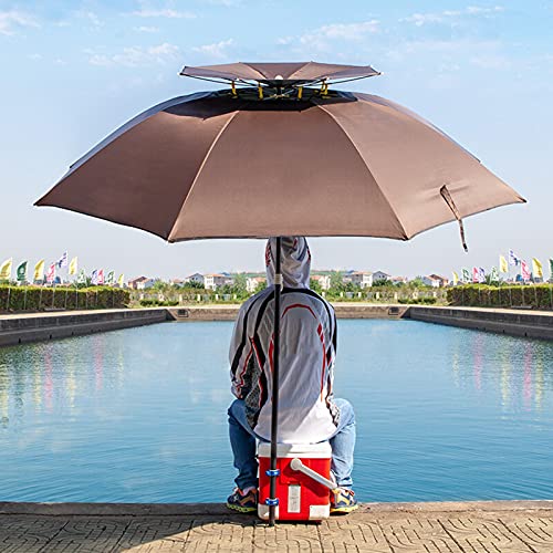 Parasol de playa portátil de 2.2m con pegamento negro de alta protección 5