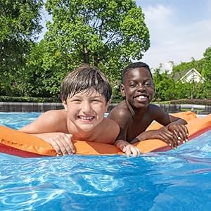 Bestway power steel 24 x 12 x 52 oval metal frame above ground outdoor swimming pool set with 2500 gallons per hour filter pump ladder and cover  urban country home decor