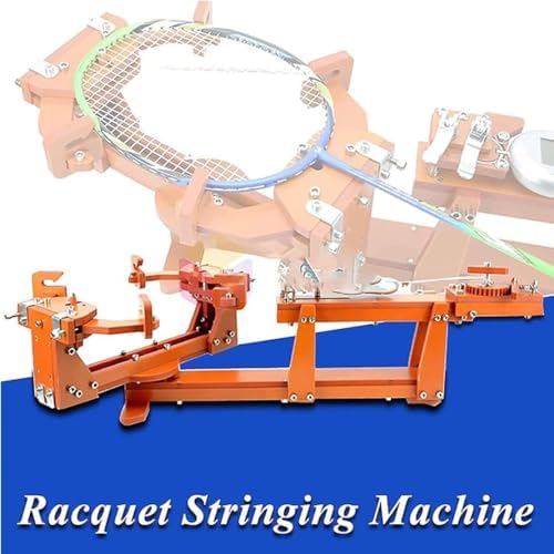 Incordatrice per racchette da tennis da tavolo con morsetti fissi a 6 punti e strumenti, ideale per racchette da tennis, squash e badminton