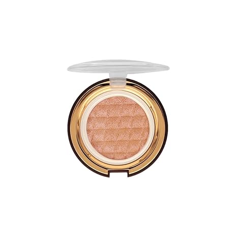 Charmacy Milano Baked Illuminator 04-4 g, Chrome Metallic Highlighter, Smooth Texture, Radiant Finish, Easy to Blend, Luminous Glow, Vegan, Cruelty-Free, Non - Toxin