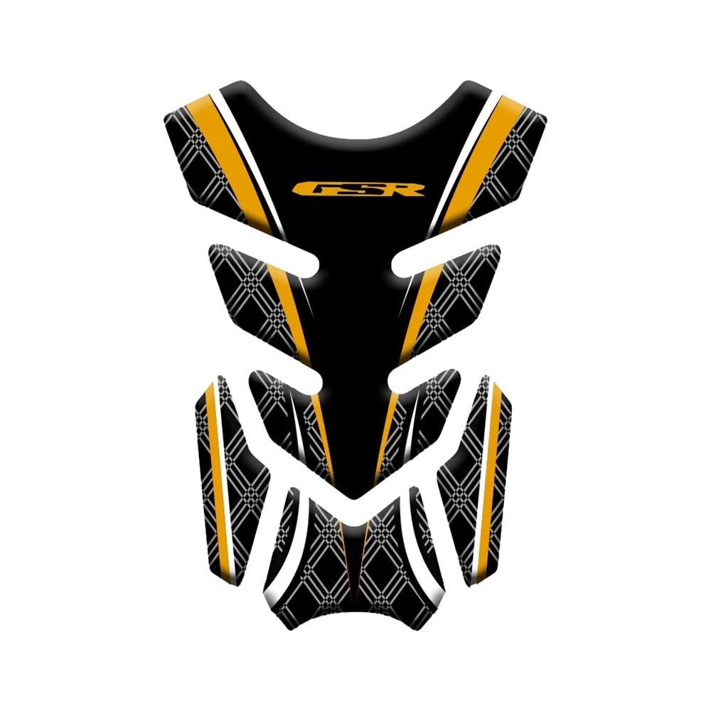 for Suz&uki GSR400 GSR600 GSR750 GSR 400 600 750 Motorcycle Carbon Fiber Oil Fuel Gas Tank Pad Tankpad Decal Protector Sticker Motorcycle Tank Pad