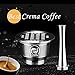 MG Coffee Stainless Steel Refillable Capsules Reusable Pod fits Nespresso Brewers (Not ALL) ,Stainless Steel Coffee Capsule