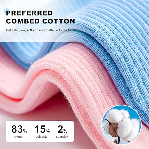 Image of Pilates Socks with Grips for Yoga, Barefoot, Ballet, Barre, Hospital Non Slip Anti Skid Socks for Women and Men