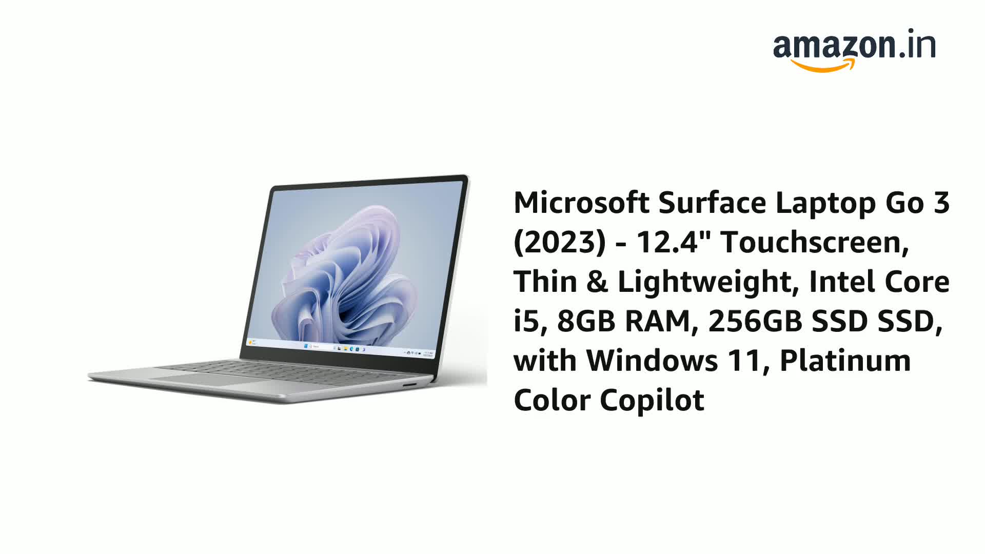 Microsoft Surface Laptop Go 3 (2023) - 12.4