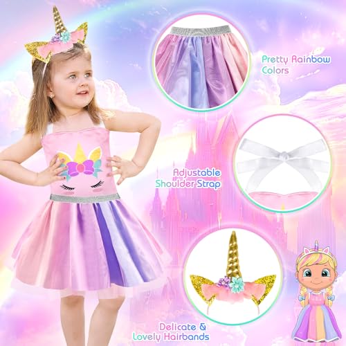 Disfraz Princesa Niñas 3-6 Años Set 5 Piezas miniatura 4