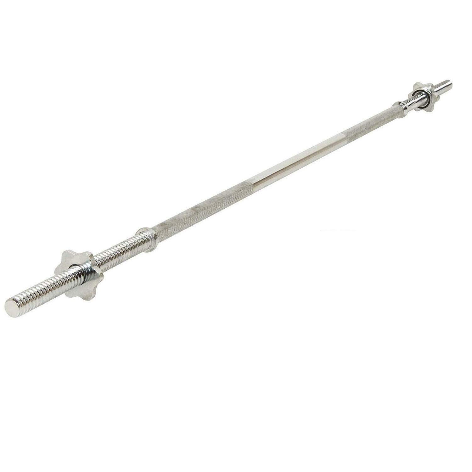 Dolphy Straight Barbell Rod 6 Feet 28mm Standard with Spinlocks - Max Load 160kg (B08SJR6JNS) Amazon Price History, Amazon Price Tracker