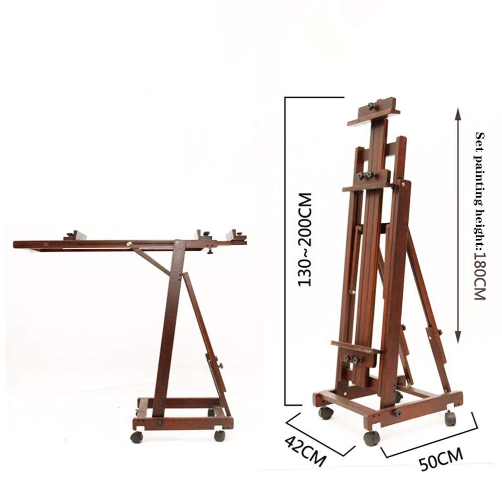 Caballete ajustable para exhibición de obras de arte y pintura, diseño portátil y resistente para artistas y artesanos