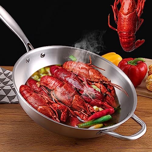 Wok de acero carbono 34 cm con tapa de vidrio miniatura 4
