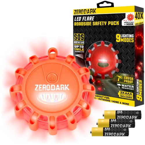ZeroDark Luces LED de Emergencia para Carro y Barco 1 Pack