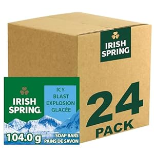 Irish Spring Icy Blast Bar Soap for...