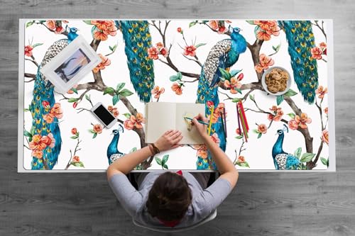 Tapis de bureau grand format antidérapant parfait pour l’espace de travail