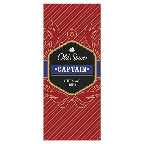 Old Spice Captain After Shave Lotion für Männer, ml, Frischekick nach der Rasur, Duft in Parfümqualität, schnelltrocknend, für Gesicht & Hals - Image 3