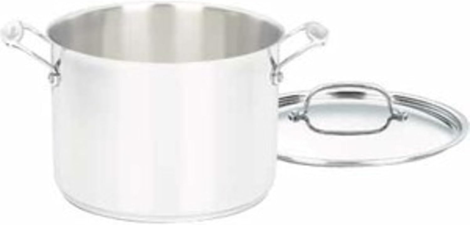 Cuisinart 76624 Chef's Classic 8Quart Stockpot with Cover Frying