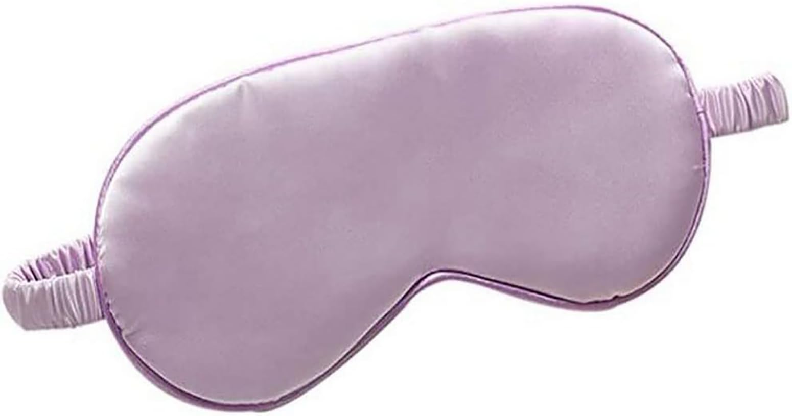 Soft Eye Mask for Sleeping Silk Eye Cover Eyeshade for Night Sleeping with Elastic Strap Blindfold Lavender