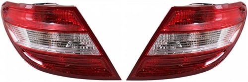 Para Mercedes-Benz C300C350 2008 2009 2010 2011 Luz trasera lado del conductor y del pasajero  Par  W204  MB2800129, MB2801129  2049068302,