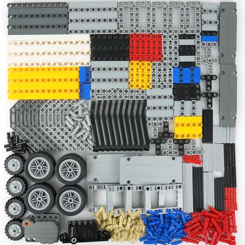 MALEKO Technical Parts 540+PCS EV3 Building Bricks-Pullback Motor Beams