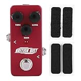 RiToEasysports Efectos de Guitarra Pedal de Efectos de Guitarra Guitarra eléctrica Distorsión Monobloque Efecto con Alta distorsión