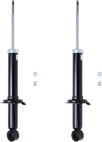 Miniatura 301 de Detroit Axle - Amortiguadores traseros para Chevrolet Equinox GMC Terrain Pontiac Torrent Saturn Vue Suzuki XL-7, 2 Amortiguadores traseros