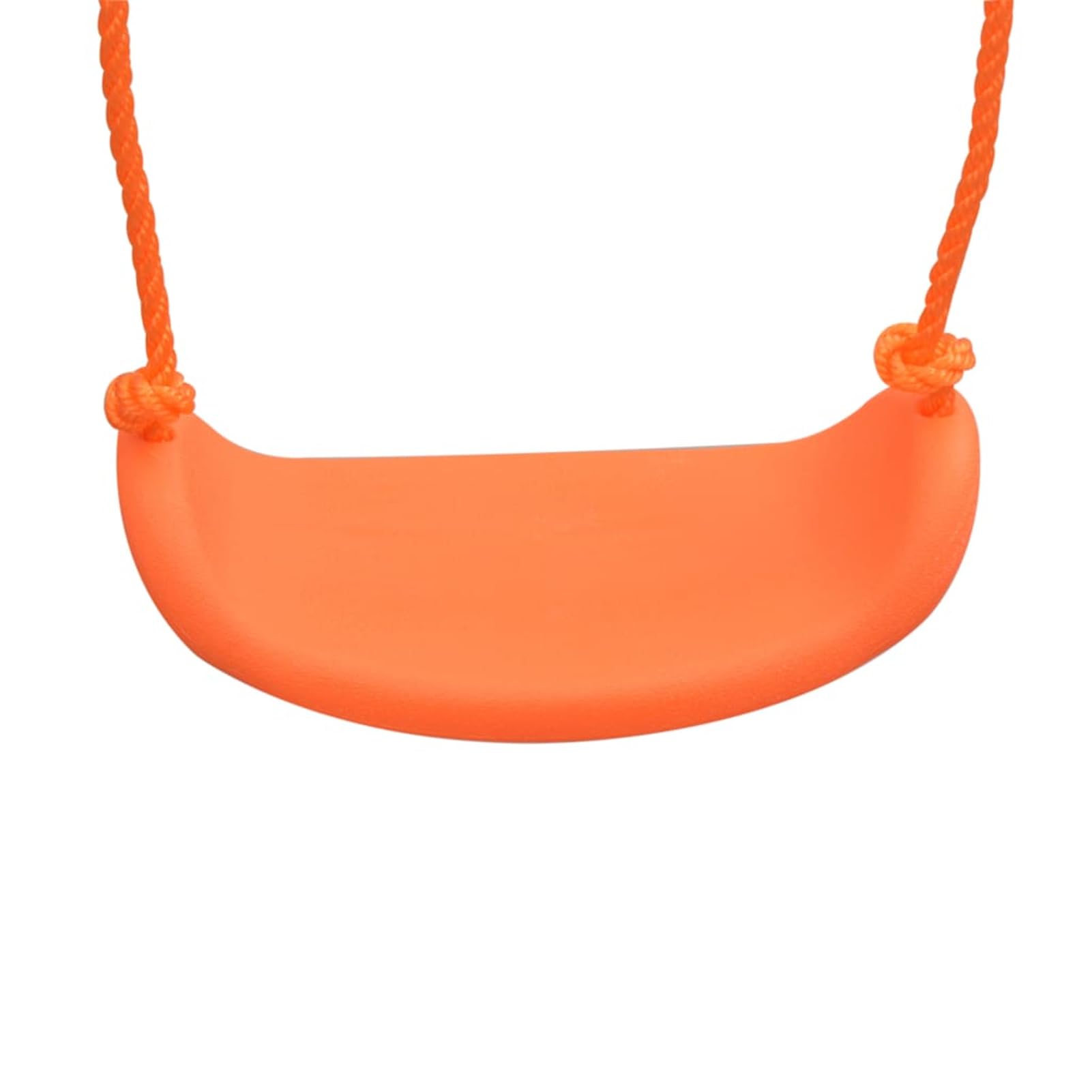 Homgoday Juego de Columpios con tobogán y 3 Asientos Naranja Parque Infantil Madera Columpio Jardin Exterior Parques Infantiles de Exterior