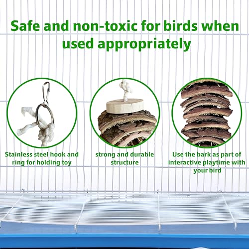 CONGO-NATURAL-PARROT-TREAT-Wooden-Deworming-Assorted-Wooden-Chew-Toys-For-Conure-African-Grey-Amazon-Parrot-Macaw-Cockatoos-And-Other-Birds