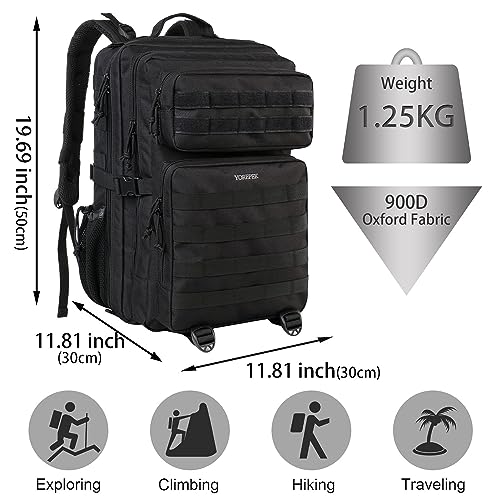 YOREPEK Military Tactical Airsoft Backpack 45L - Image 4