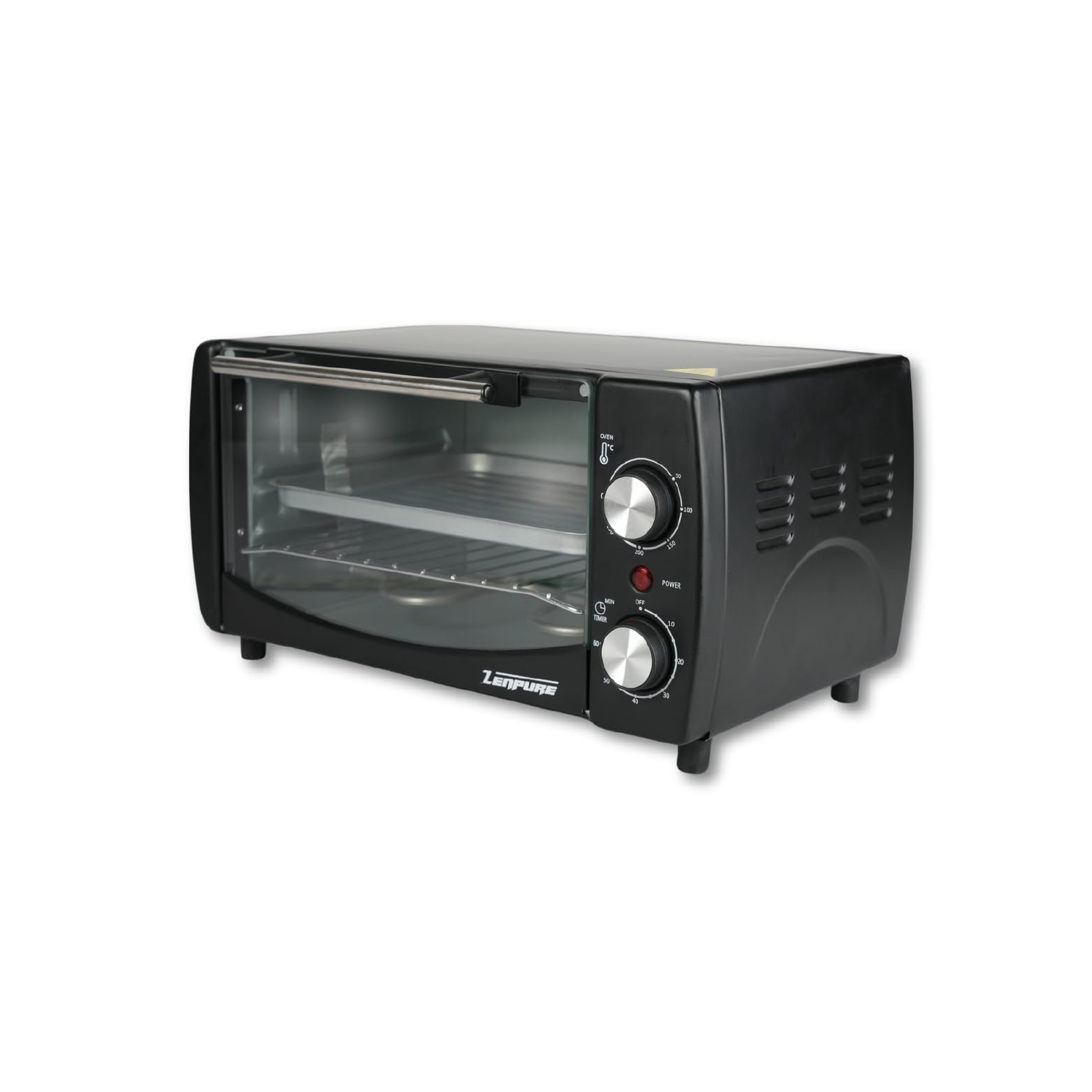 Zenpure Smart Appliances 12L OTG Oven for Baking, Grilling, Toasting, 800W, Glass Door, Pizza Tray, Auto-Off buzzer Timer, 1 Year Warranty (B0D9KF2SWH) Amazon Price History, Amazon Price Tracker