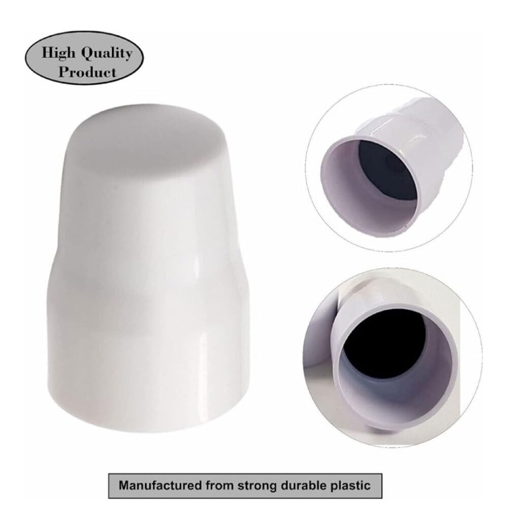 4 Tappi Per Radiatore In Plastica Bianca M30x1.5, Per Riscaldamento A Pavimento E Radiatori - Foto 9