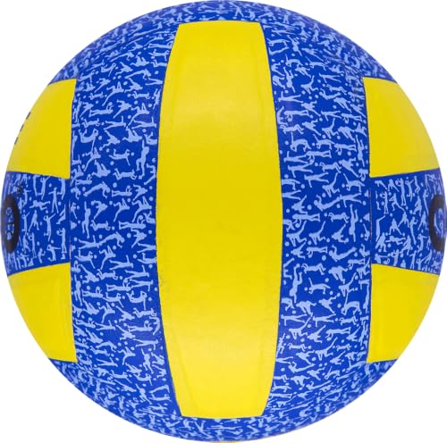 Image of Cosco Aspire Volleyball (Pu Leather Pasted 18 Panel, Multicolor)