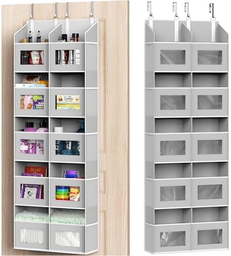 An over-the-door pantry organiser