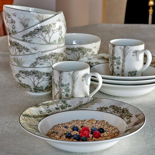 Taza Spode Kemp 16oz Tall Trees de Porcelana miniatura 2