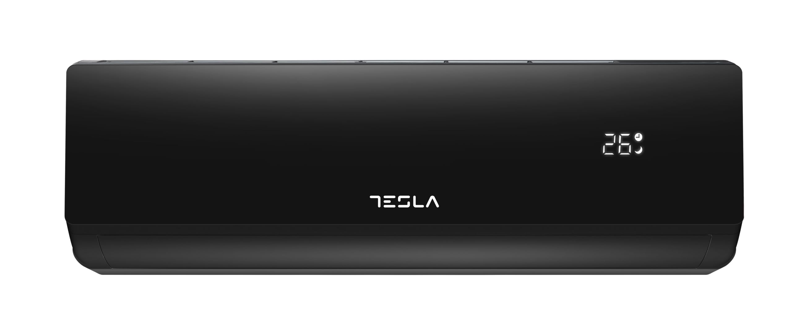 Tesla Aire Acondicionado Inverter Split 3.000 Frigorías [Hasta 30m2] (12.000 BTU) - Wi-Fi, Bomba de Calor, A++/A+++ Energético, Ultra Silencioso, Gas R32 (Negro)