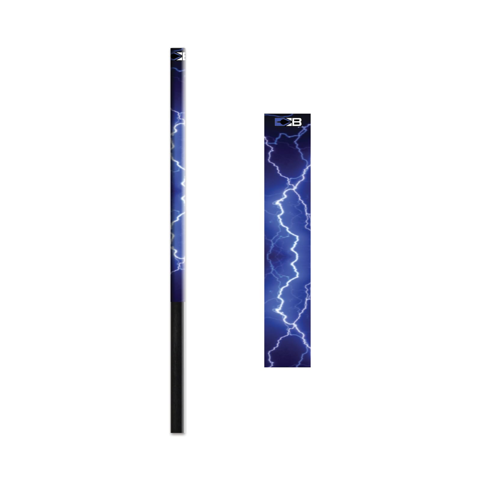 Bohning Flèche Wrap Bleu Lightning 7 po Standard 13 pk.