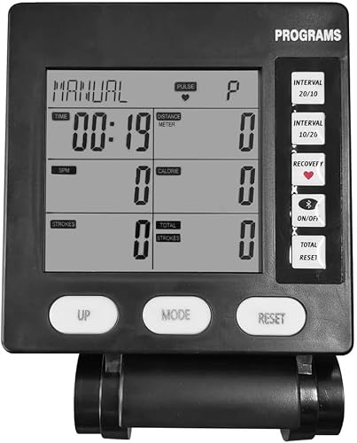 Moniteur d'affichage intelligent de rameur avec connect Eawfgtuw