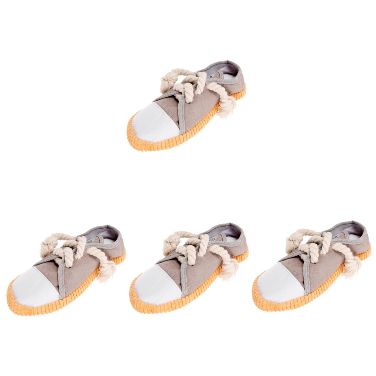 INOOMP Lot De 4 Jouets pour Chien Couineurs Et Froissés en Peluche Formes De Dessins Animés sans Danger pour Le Nettoyage des des Chiens