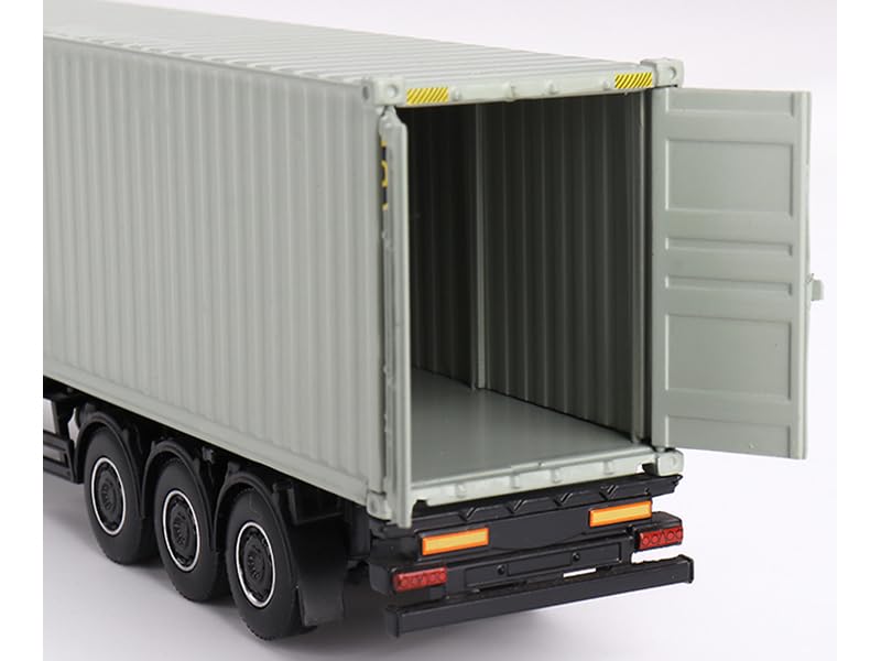 Amazon.com: Actros with 40' Container Europe Brown and Gray 1/64