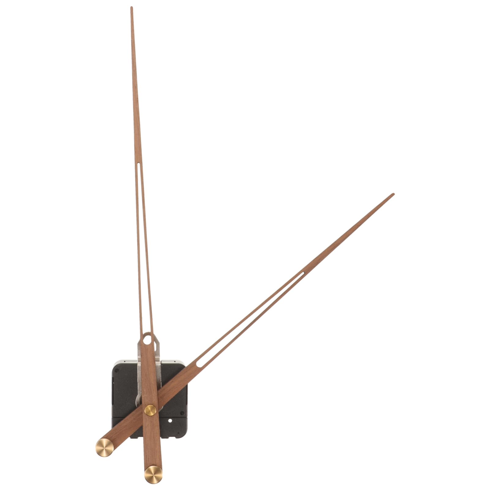 Homoyoyo 5 Sätze DIY Uhrwerk mit Hohem und Eleganten Holzzeigern für Wanduhr für Stilvolle DIY Uhrenprojekte Uhrwerk und Zeiger