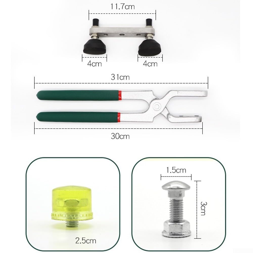 Kit Piegatore Lamiere Auto per Riparazione Kit Piegatore Lamiere