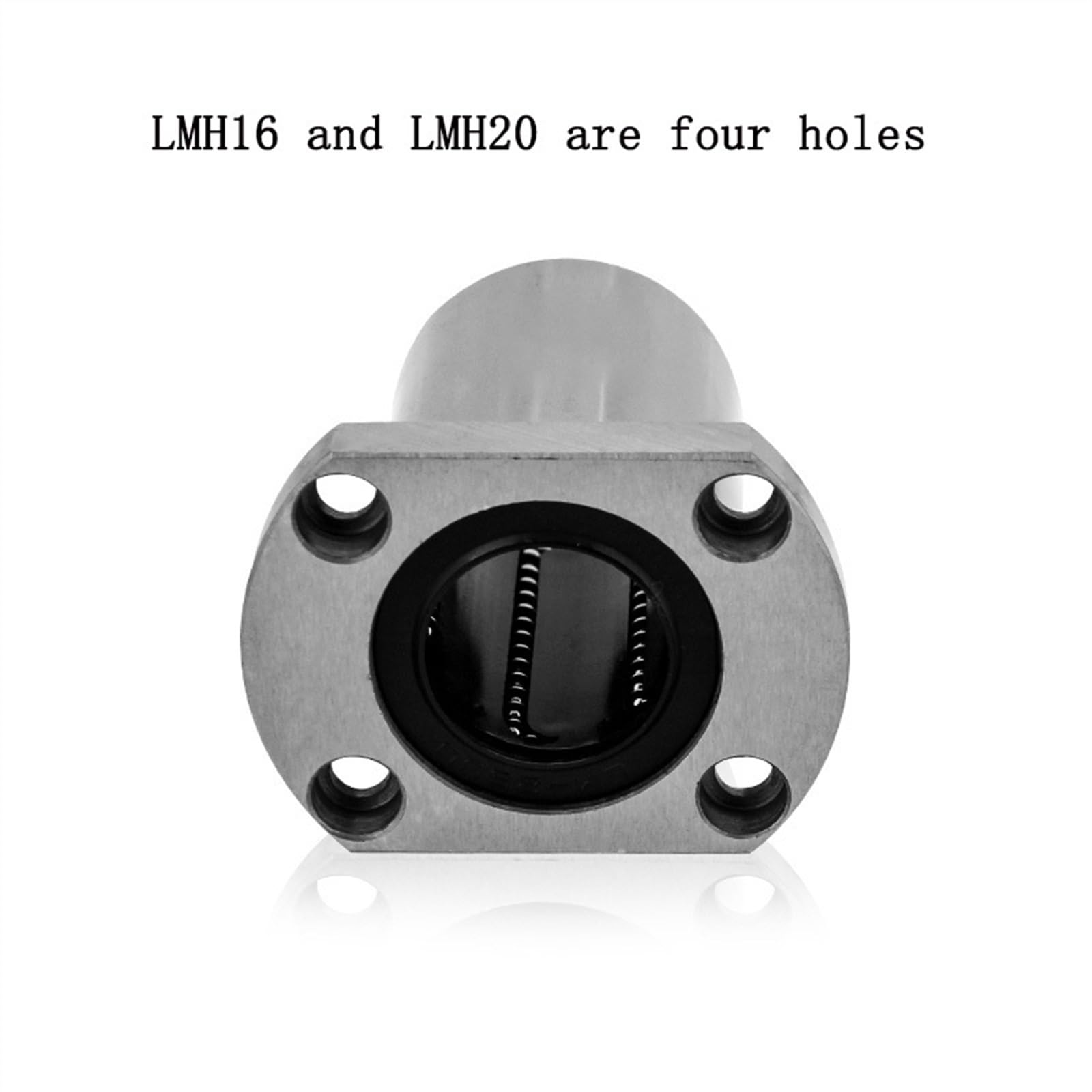 Rodamiento Lineal de Brida elíptica de Alta precisión con Doble Biselado lmh6uu lmh8uu lmh10uu lmh12uu lmh13uu lmh16uu lmh20uu(LMH10UU 10x19x29)