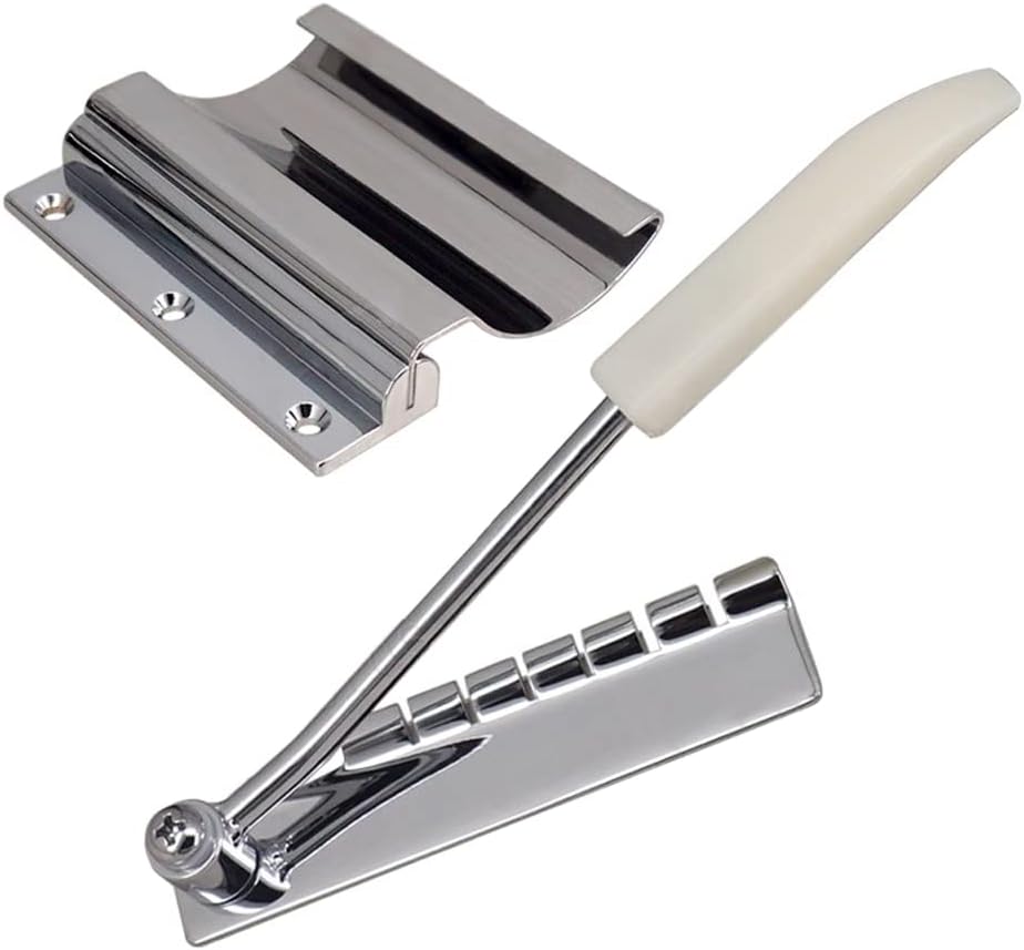 Short Version Arm Tailpiece Tremolo Bridge for Maestro Vibrola Vibrato Gisbon SG Les Paul LP Guitar Parts Chrome