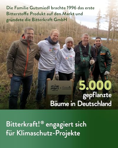 BitterKraft! Wechseljahre-Kapseln 90 Stk – mit Yamswurzel, Rotklee & Baldrian, Eisen, Vitamin B6 B12, Calcium, Folsäure – ohne Zusatzstoffe – natürliche Balance –100% Natur – Vegan - Made in Germany