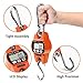GRAM PRES Digital Hanging Scale 660 Lb 300 Kg Hanging Digital Scale, Handheld Mini Crane Scale with Hooks for Farm Hunting Fishing Outdoor