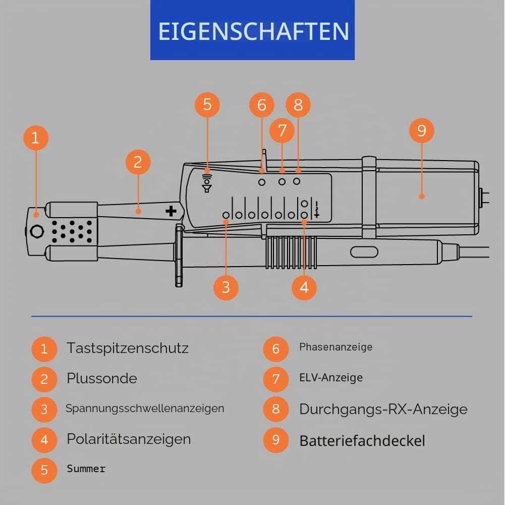 Martindale VT12 Spannungs- und Durchgangsprüfer, AC/DC bis 690 V
