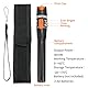 QWORK® Glasfaserkabel Tester 10mW 10KM Stark Laserpointer Visuelle Fehlersuche - Kompatibel mit 2.5mm LC SC FC, inkl. 1,25-mm FC-zu-LC-Adapter