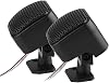 Qiilu Car Speaker, High Pitch Speaker 2 Pack Square Speaker, 500W Audio Speaker, High Temperature Resistant, Easy to Carry, Acoustic, High Sensitivity, Surface Mount, Durable Car Audio Speaker