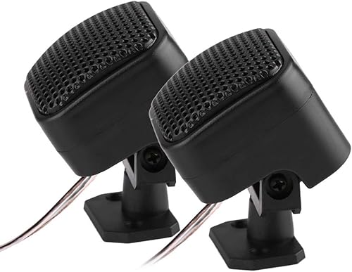 Miniatura 7 de Paquete de 2 altavoces de coche pequeños de 500 W para vehículos, ajuste y sonido claro, diseño compacto, fácil instalación