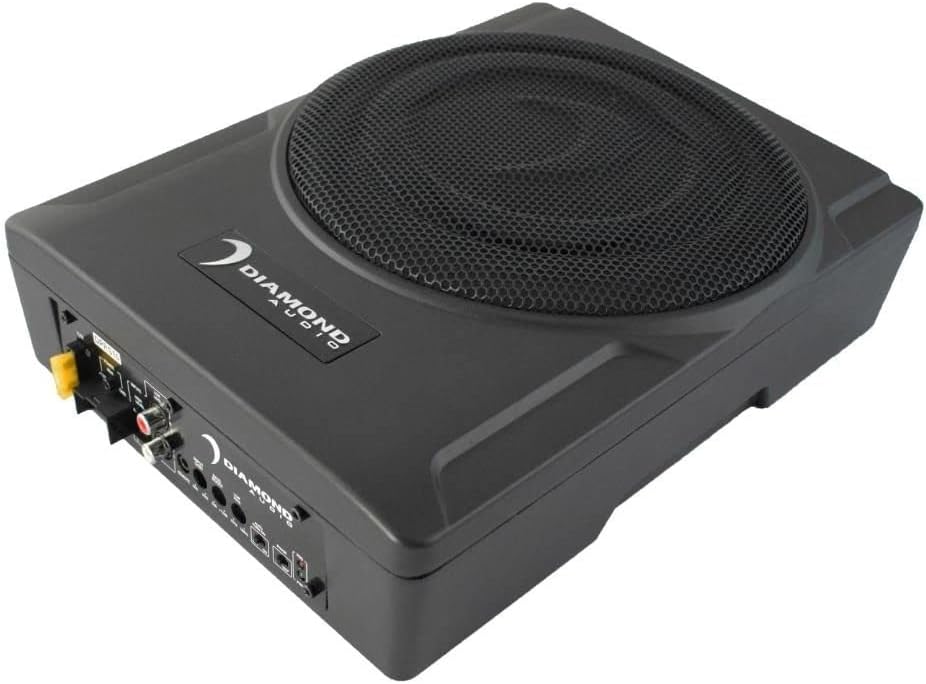 Diamond Audio DPRS10 150W RMS, 300W MAX Powered Active Subwoofer +Free Precision Screw as a Gift/Free Dome Twetter