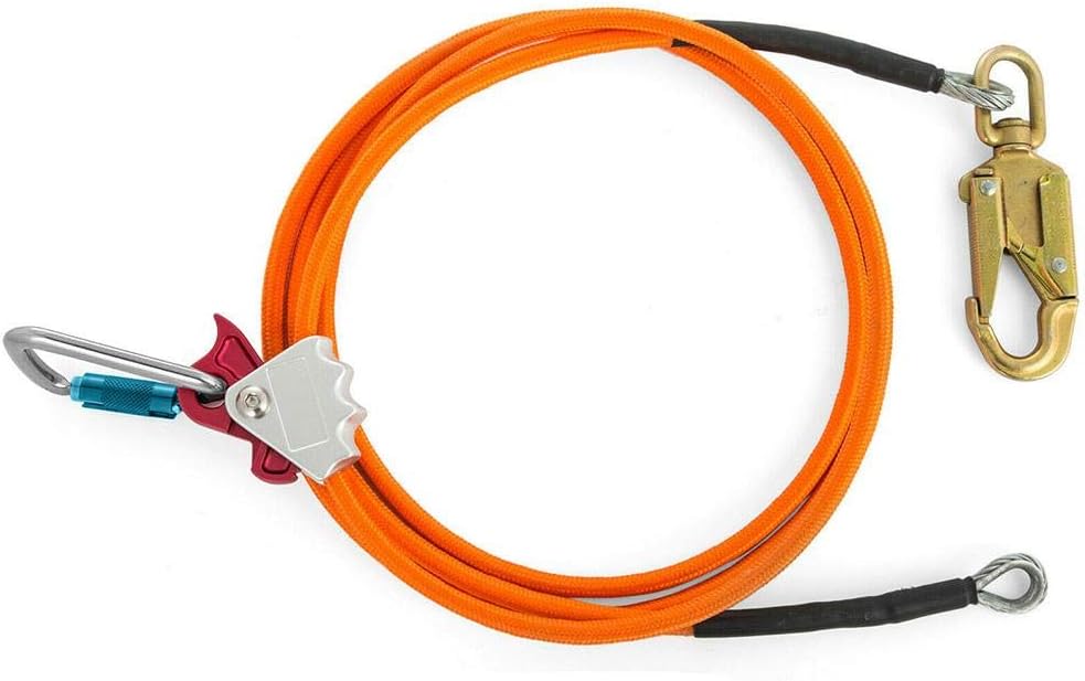 Exсluѕіvе Dіѕсоunt 80% оƒƒеr Kinbelle Better Grab Steel Core Flipline Kit - Adjustable Tree Lanyard, Low Stretch, Cut Resistant – for Fall Protection, Arborist, Tree Climbers
